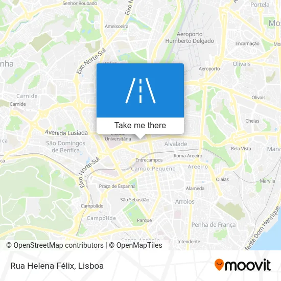 Rua Helena Félix map