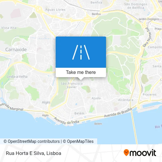 Rua Horta E Silva map