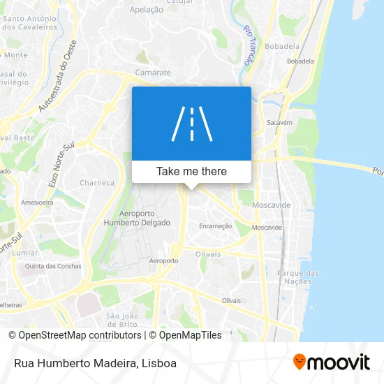 Rua Humberto Madeira map