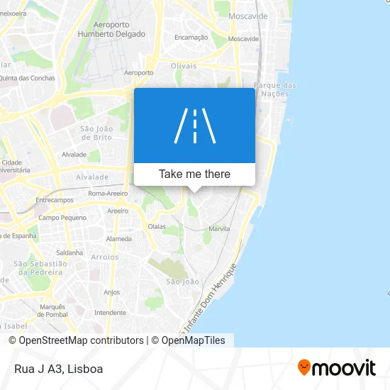 Rua J A3 map