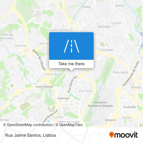 Rua Jaime Santos map