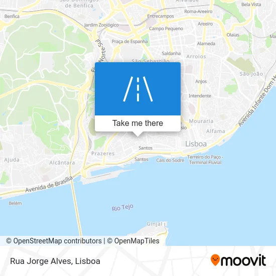 Rua Jorge Alves map