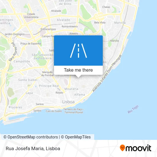 Rua Josefa Maria map