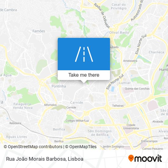 Rua João Morais Barbosa map