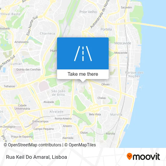 Rua Keil Do Amaral map