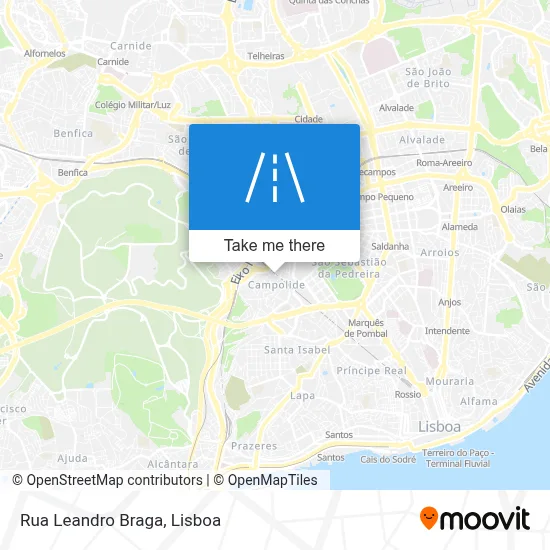 Rua Leandro Braga map