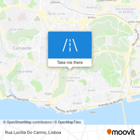 Rua Lucília Do Carmo map