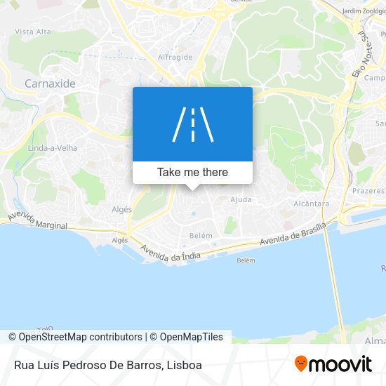 Rua Luís Pedroso De Barros map