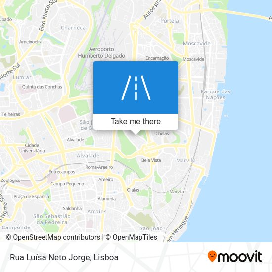 Rua Luísa Neto Jorge map