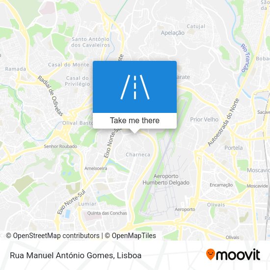 Rua Manuel António Gomes map