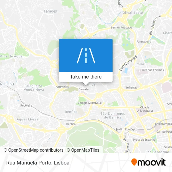 Rua Manuela Porto map