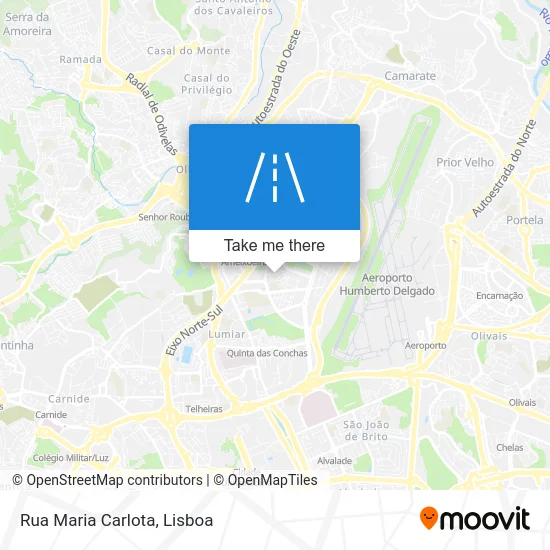 Rua Maria Carlota map