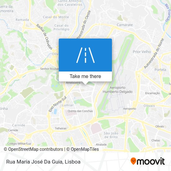Rua Maria José Da Guia map