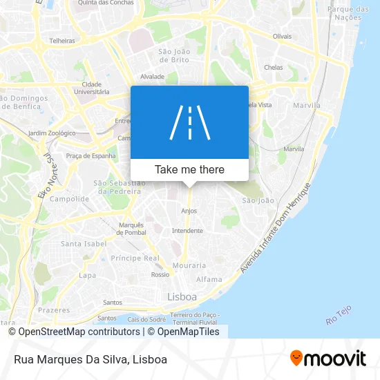Rua Marques Da Silva map