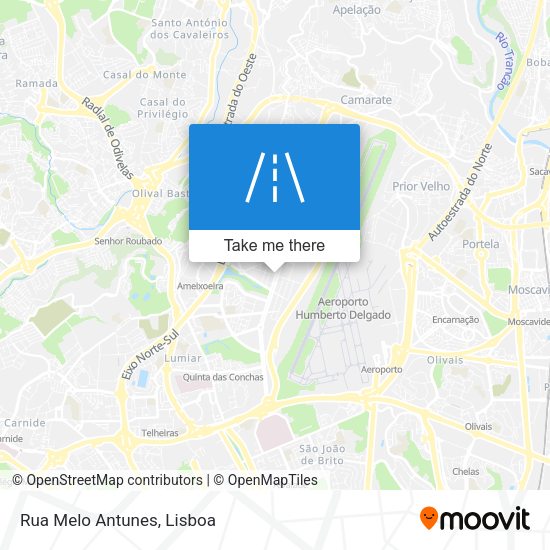 Rua Melo Antunes map