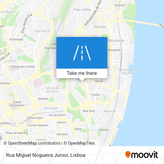 Rua Miguel Nogueira Junior mapa