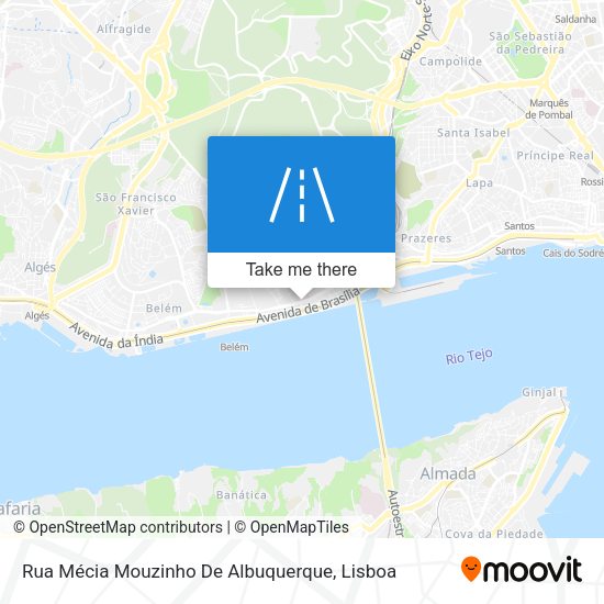 Rua Mécia Mouzinho De Albuquerque map