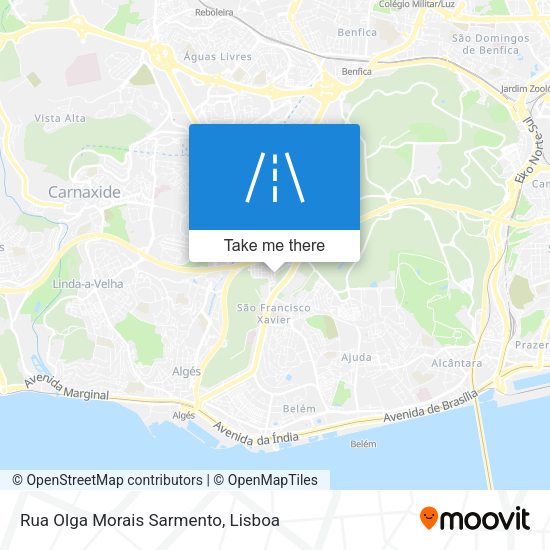 Rua Olga Morais Sarmento map