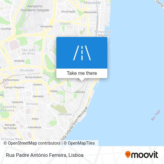 Rua Padre António Ferreira map