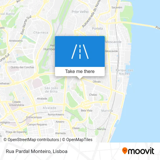 Rua Pardal Monteiro map