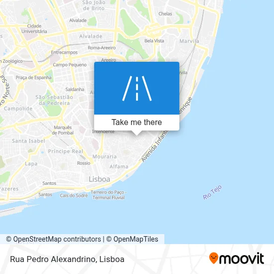 Rua Pedro Alexandrino map