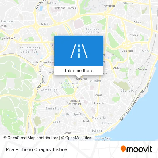 Rua Pinheiro Chagas map