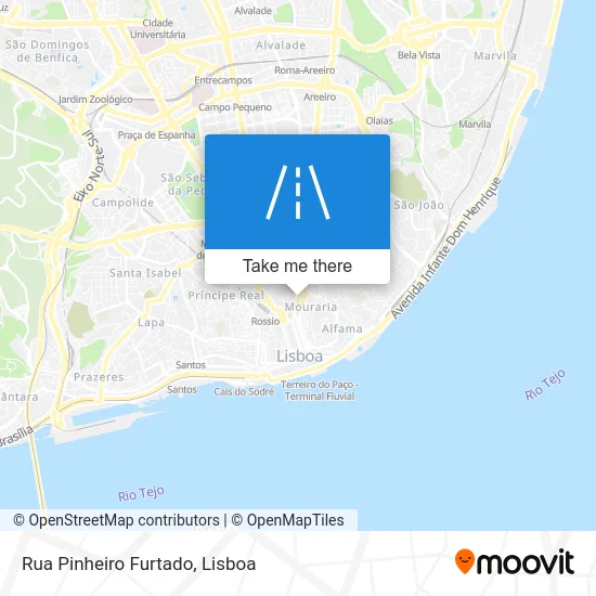 Rua Pinheiro Furtado map