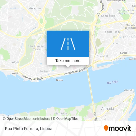 Rua Pinto Ferreira map