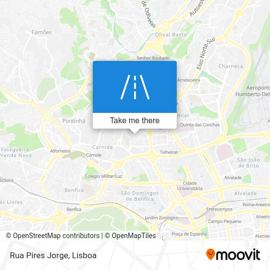 Rua Pires Jorge map