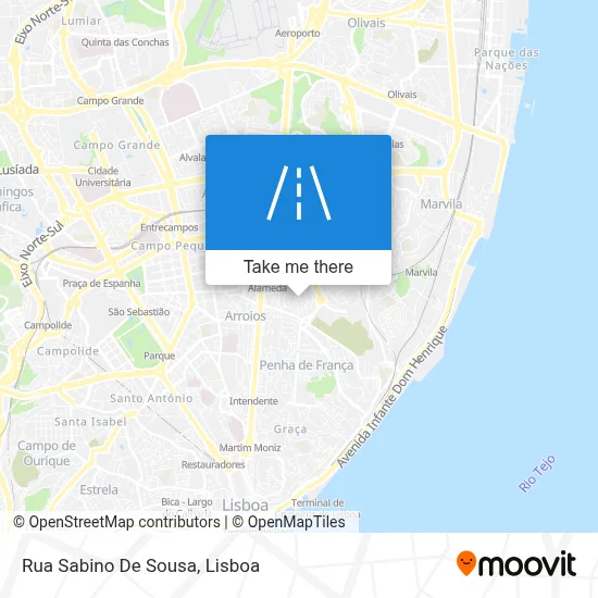 Rua Sabino De Sousa map