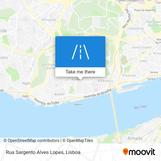 Rua Sargento Alves Lopes map