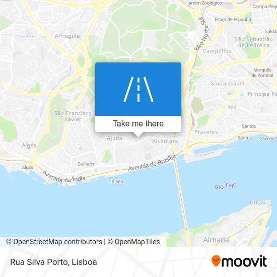 Rua Silva Porto map