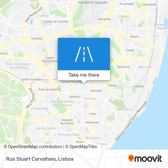 Rua Stuart Carvalhais map