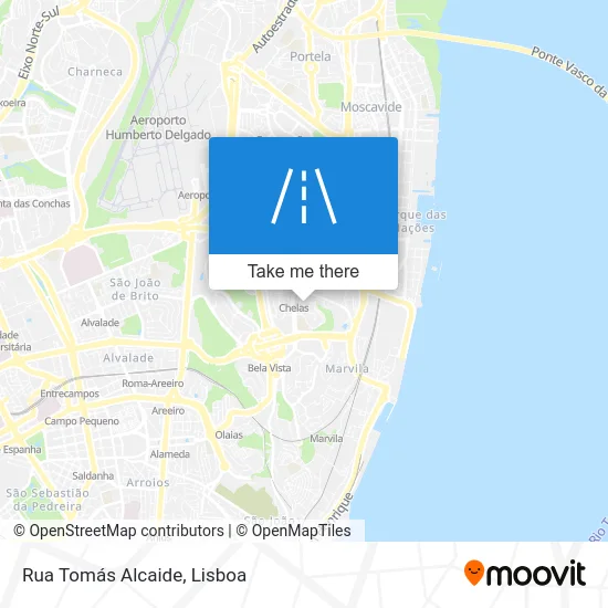 Rua Tomás Alcaide map