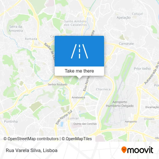 Rua Varela Silva map