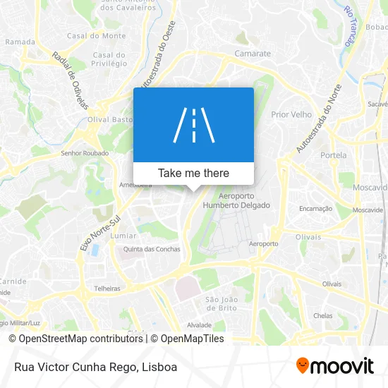 Rua Victor Cunha Rego map