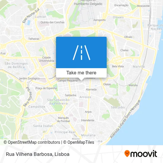 Rua Vilhena Barbosa map