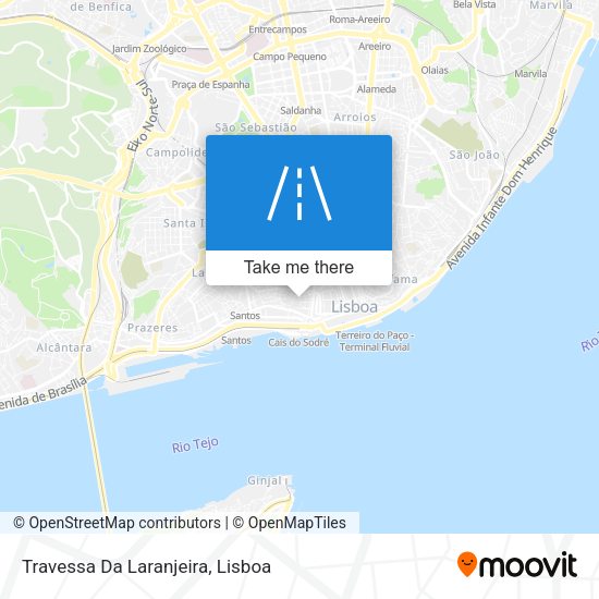 Travessa Da Laranjeira map
