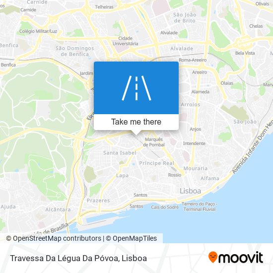 Travessa Da Légua Da Póvoa map