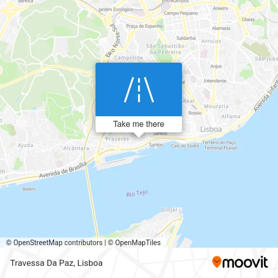 Travessa Da Paz map