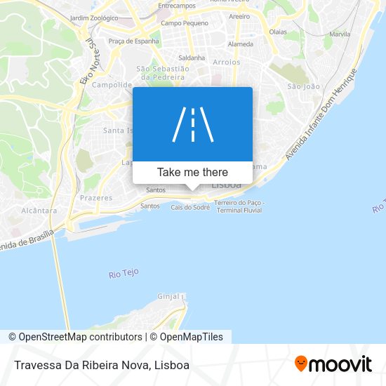 Travessa Da Ribeira Nova map