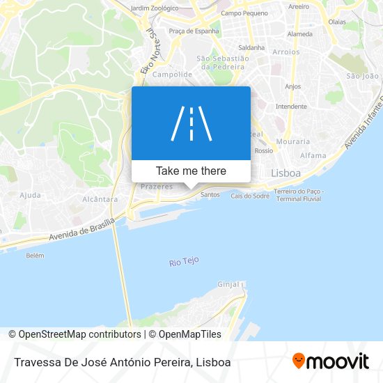 Travessa De José António Pereira map