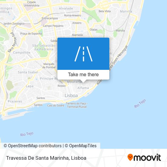 Travessa De Santa Marinha map