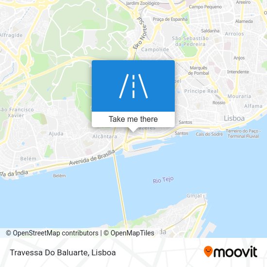 Travessa Do Baluarte mapa