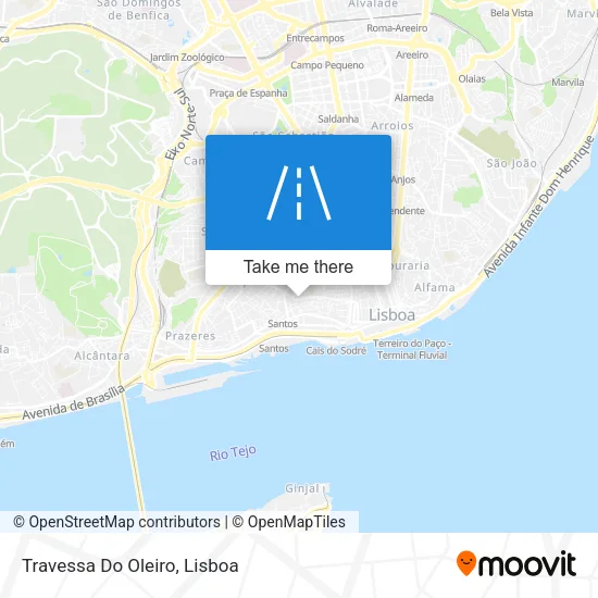 Travessa Do Oleiro map