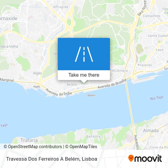 Travessa Dos Ferreiros A Belém map
