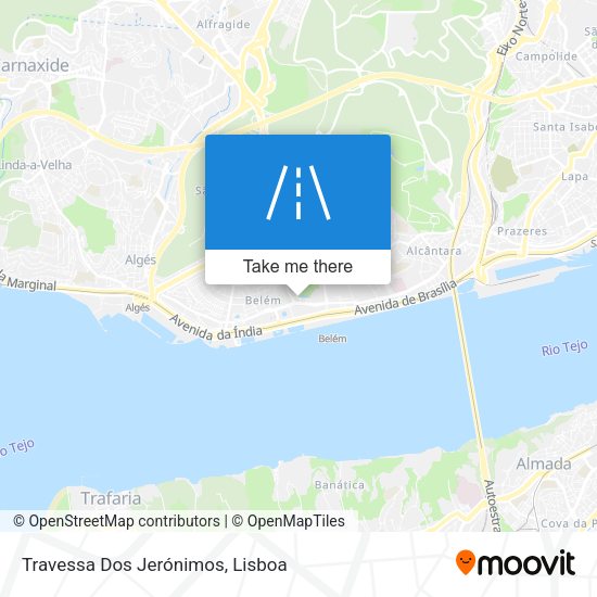 Travessa Dos Jerónimos map
