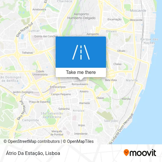 Átrio Da Estação map