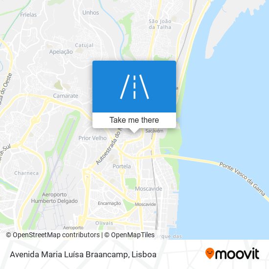 Avenida Maria Luísa Braancamp map