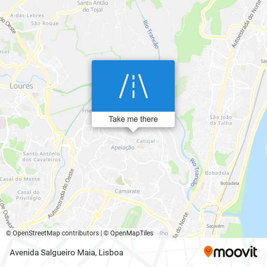 Avenida Salgueiro Maia map